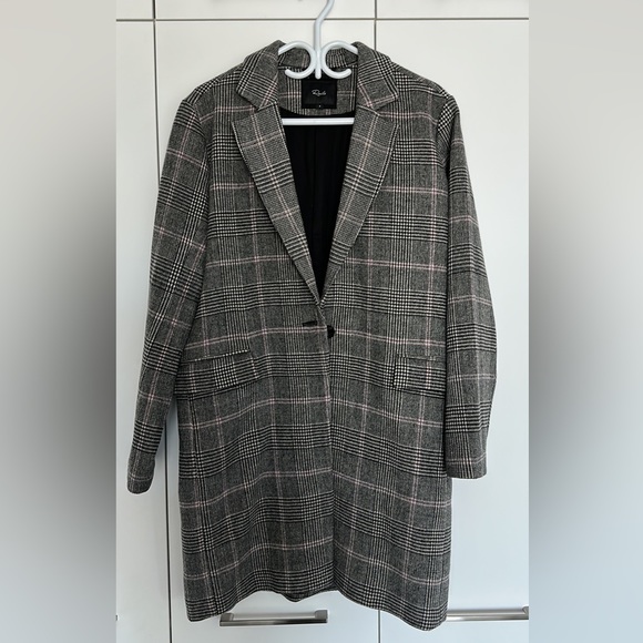 Rails Glencheck Coat - Picture 5 of 7